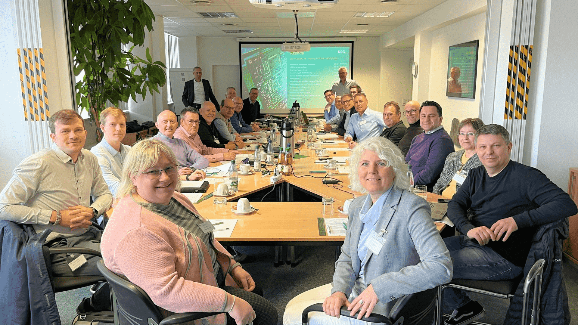 FED working group visited Europe's leading PCB manufacturer, KSG GmbH