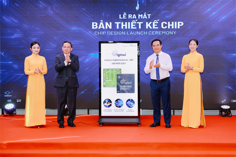 CT Group has officially launched a Vietnamese-designed Internet of Things (IoT) chip. — Photo courtesy of the company